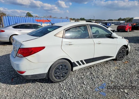 2015 Hyundai Accent Gls z USA, uszkodzony, nr VIN KMHCT4AEXFU846865